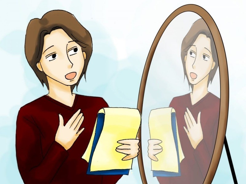 Những mẹo chắc chắn giúp bạn cải thiện khả năng giao tiếp bằng tiếng Trung 3 luyen noi truoc guong
